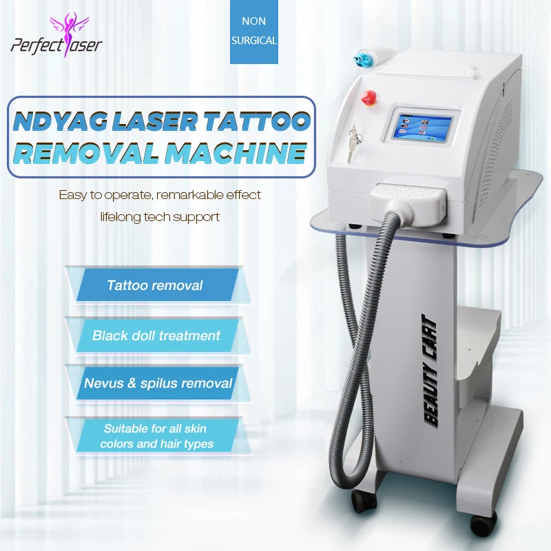 Laser Nd Yag Machine For Body Tattoo Removal Skin Rejuvenation Nevus And Spilus Removal Not Damage The Internal Tissues Of Skin
Laser Nd Yag Machine For Body Tattoo Removal Skin Rejuvenation Nevus And Spilus Removal Not Damage The Internal Tissues Of Skin
