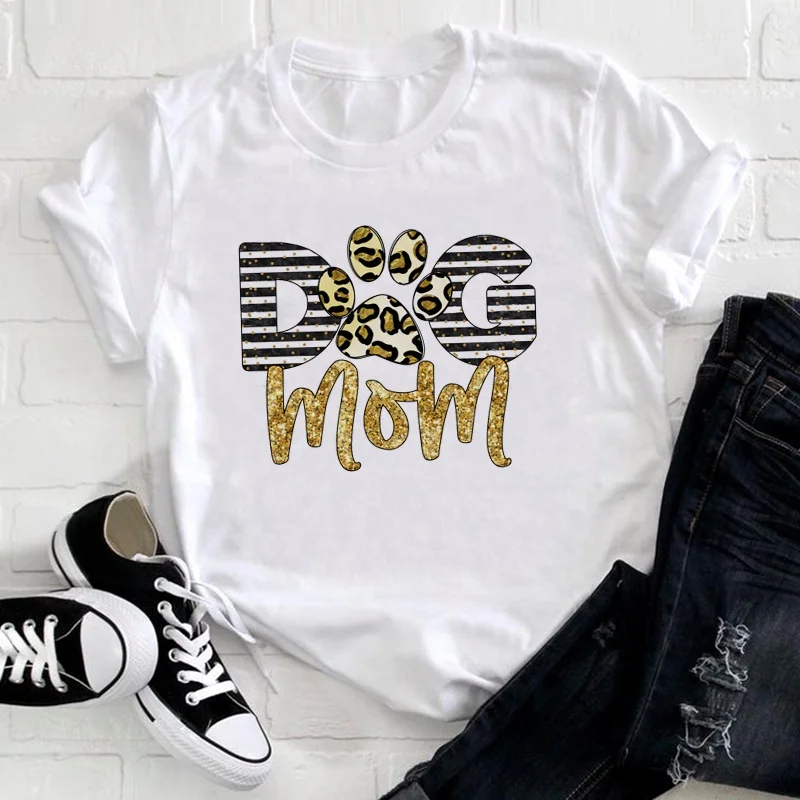 Wholesale Women Tshirt Summer Fashion Dog & Mom Printed White T Shirts Plus Size T-Shirts Ladies T Shirts, Black white gray dark blue red
Wholesale Women Tshirt Summer Fashion Dog & Mom Printed White T Shirts Plus Size T-Shirts Ladies T Shirts, Black white gray dark blue red
