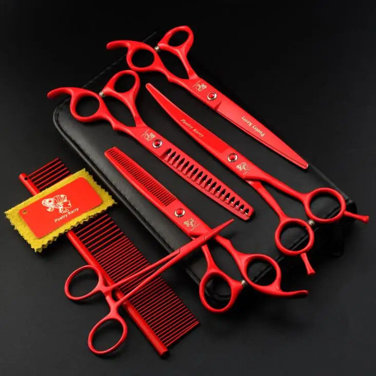 free shipping 7.0 inch Purple Dragon red paint Curved-shears Scissors Grooming Hair Styling
free shipping 7.0 inch Purple Dragon red paint Curved-shears Scissors Grooming Hair Styling