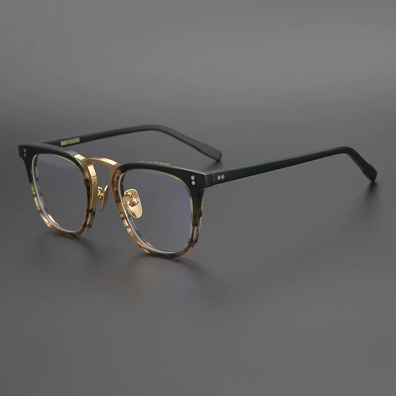 49309 Retro Acetate Glasses Frames Pure Titanium Beam Art Men Women Optical Fashion Computer Glasses
49309 Retro Acetate Glasses Frames Pure Titanium Beam Art Men Women Optical Fashion Computer Glasses