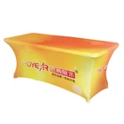 RTS Advertising custom4ft 5ft 6ft 8ft table cloth heavy duty tablecloth massage cloth tablecloth spandex table cover