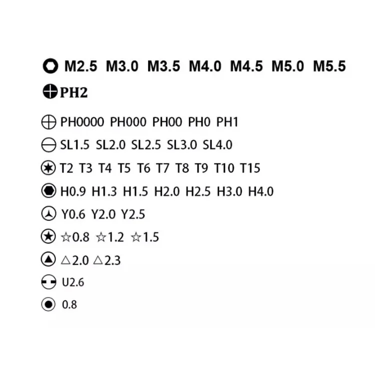52 in 1 Precision Screwdriver Set Mini Screwdriver Set Magnetic Computer Repair Tool Kit Pc Screwdriver Set with Case