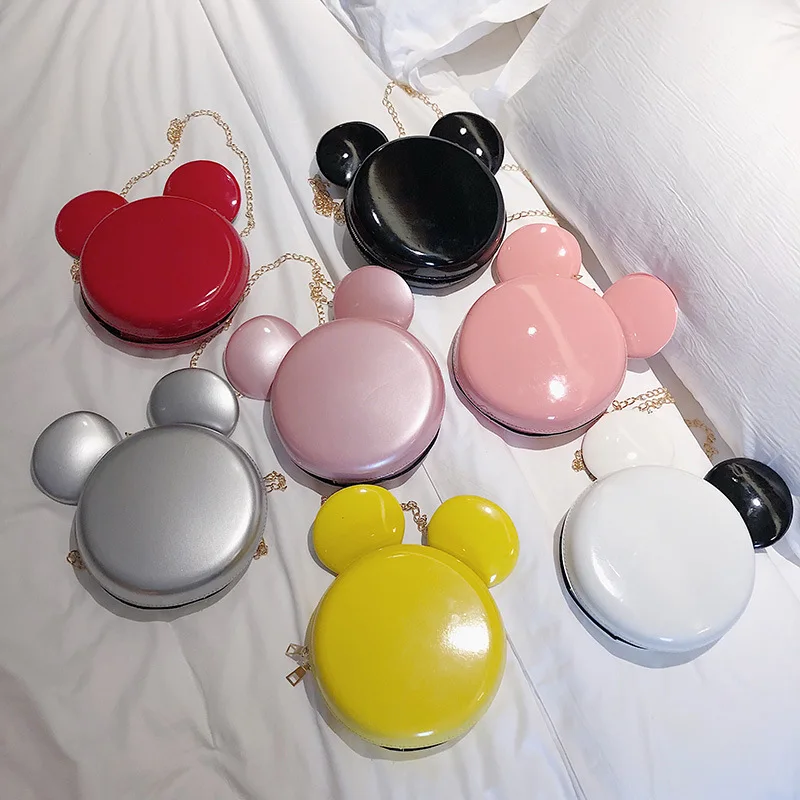 2021 new cute girls fashion cheap price zipper chain pvs womens purses bags mickey mouse, Customizable
2021 new cute girls fashion cheap price zipper chain pvs womens purses bags mickey mouse, Customizable