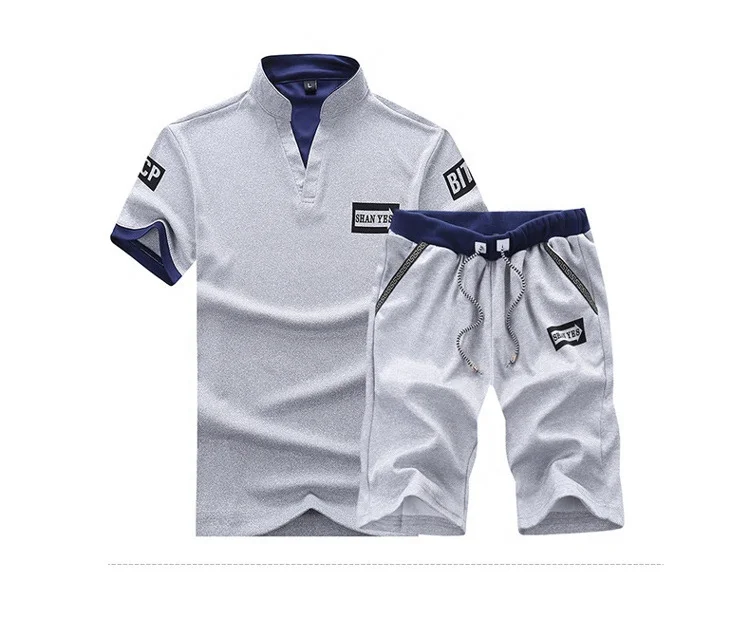 Men's short sleeve summer knitted tracksuit2021 Custom Sport Wear Mention Mid Spliced O Neck Jogging Printing Track Suits
Men's short sleeve summer knitted tracksuit2021 Custom Sport Wear Mention Mid Spliced O Neck Jogging Printing Track Suits