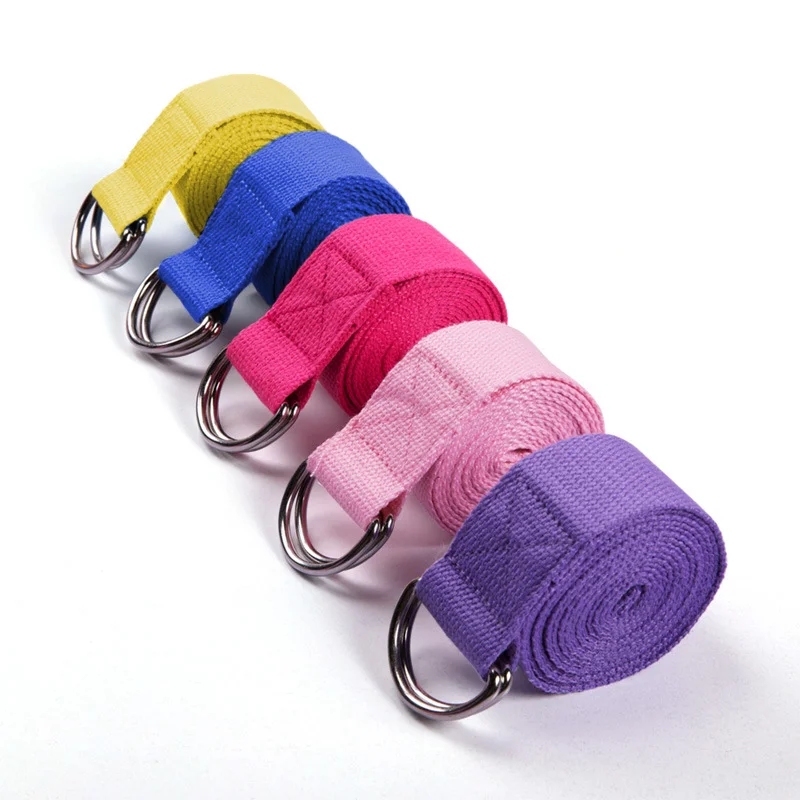 Adjustable Fitness Elastic Organic Cotton Pilates Stretch Band Yoga Strap, Black/purple/pink/blue
Adjustable Fitness Elastic Organic Cotton Pilates Stretch Band Yoga Strap, Black/purple/pink/blue