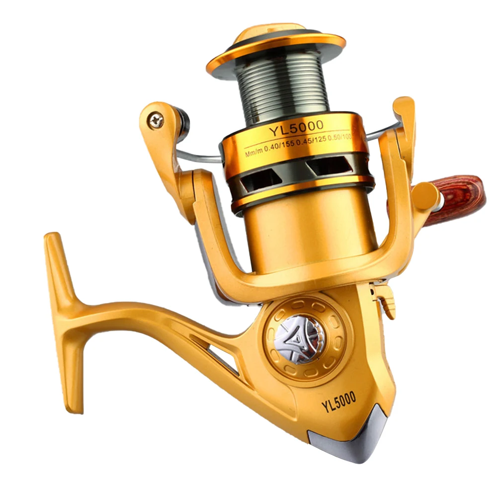 Peche Aluminum Fishing Reel BB3 Surfcasting Double Colors Pancing Fish Wheel Sea Bream Wheel, Gold
Peche Aluminum Fishing Reel BB3 Surfcasting Double Colors Pancing Fish Wheel Sea Bream Wheel, Gold