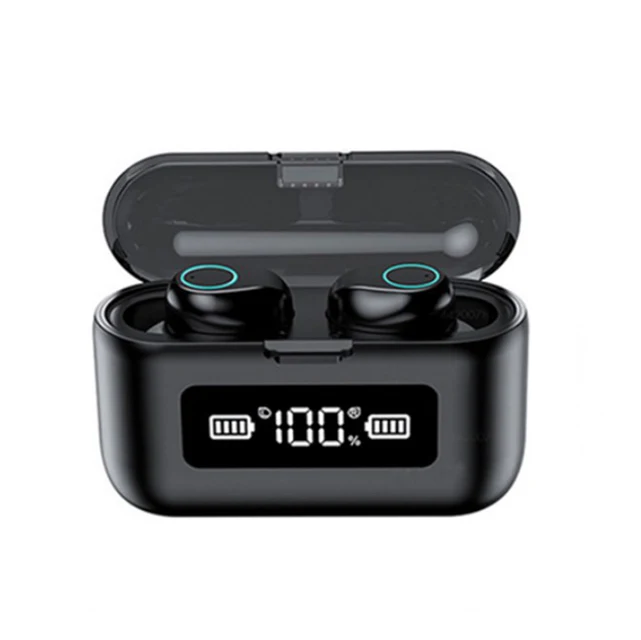 f9 281 TWS 5.0 Wireless Headset Headphone IPX67 Waterproof Earphone 2000mAh LED Smart Power Bank chaging case Earbuds
f9 281 TWS 5.0 Wireless Headset Headphone IPX67 Waterproof Earphone 2000mAh LED Smart Power Bank chaging case Earbuds