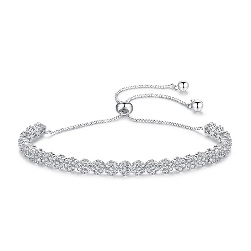 LUOTEEMI Fashion Classic Pull Chain Tennis CZ Bracelets Women Elegant Zirconia Bracelet
LUOTEEMI Fashion Classic Pull Chain Tennis CZ Bracelets Women Elegant Zirconia Bracelet
