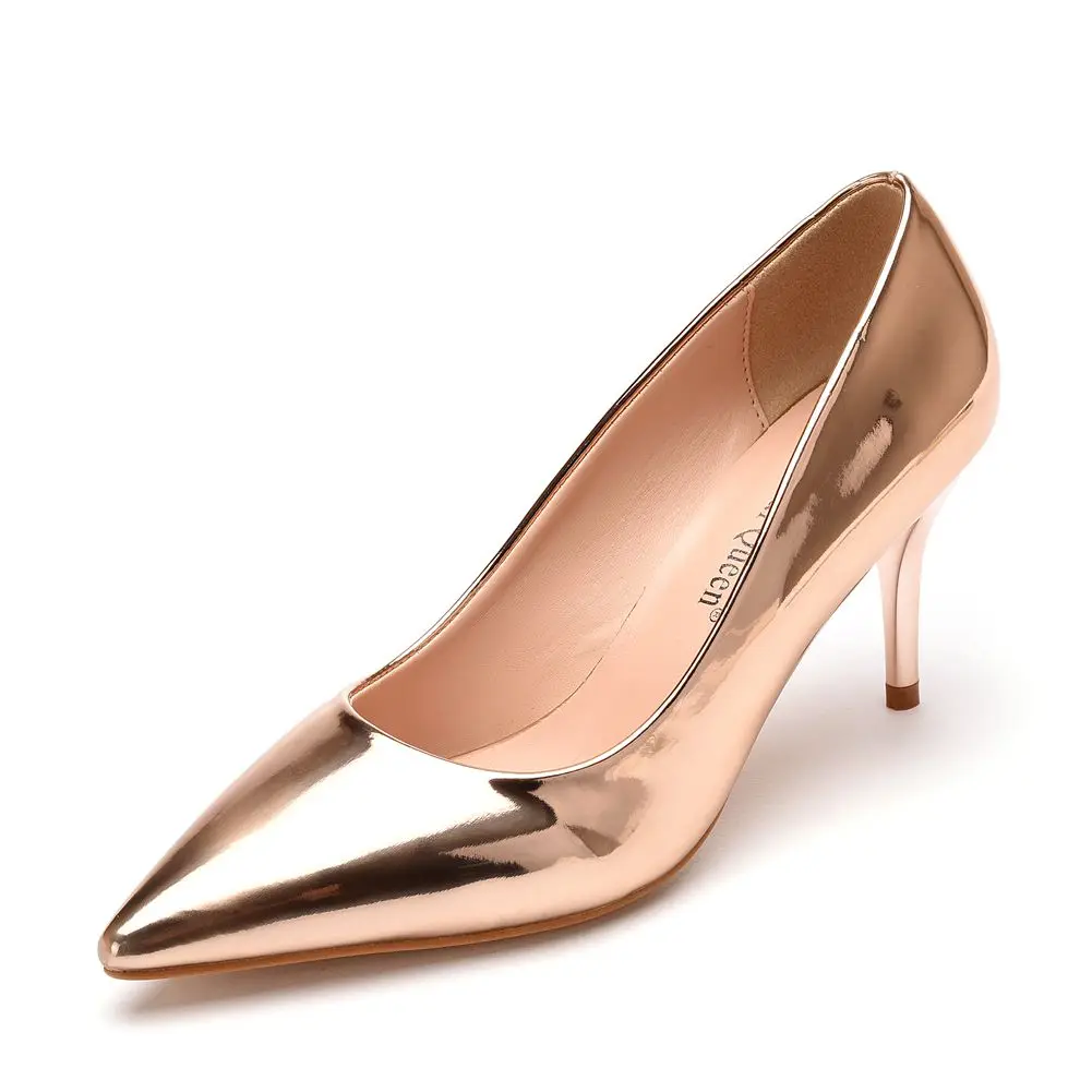 Women's 7cm High Heels Pumps Office Lady Women Shoes Sexy Bride Party Thin Heel Pointed Toe Shoes, Nude
Women's 7cm High Heels Pumps Office Lady Women Shoes Sexy Bride Party Thin Heel Pointed Toe Shoes, Nude