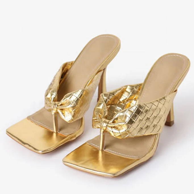 Flip Flops High Heel Slippers Women Clip toe Gold Sandals Stiletto Pump Shoes, Black gold silver
Flip Flops High Heel Slippers Women Clip toe Gold Sandals Stiletto Pump Shoes, Black gold silver