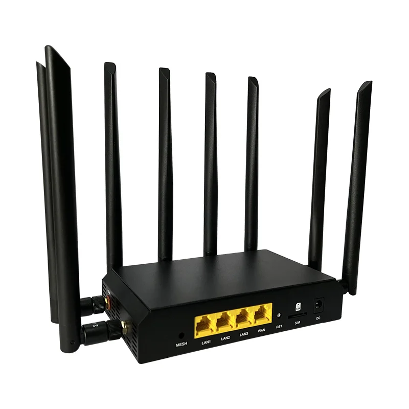 

4g/5g Lte Wifi Router Em12-g Em160 Rm500q Module With M.2 Slot Usb3.0 802.11AX Standard Support Worldwide Network Operators HCYL