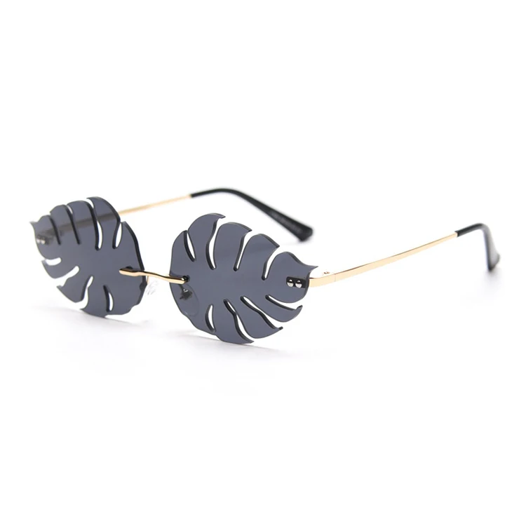 Funny Leafy sunglasses fashion frameless sunglasses Halloween party ball sunglasses women
Funny Leafy sunglasses fashion frameless sunglasses Halloween party ball sunglasses women