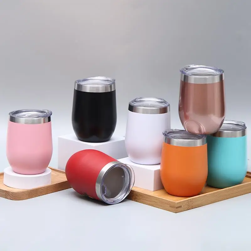 2020 Shiny 12 oz 304 Stainless Steel Wine Cup Glasses Metallic Tumblers Insulated Rose Gold Wine Tumbler With Lid, Customized colors acceptable
2020 Shiny 12 oz 304 Stainless Steel Wine Cup Glasses Metallic Tumblers Insulated Rose Gold Wine Tumbler With Lid, Customized colors acceptable