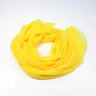 Various Colors Polyester Georgette Long Scarves Ladies Solid Scarf