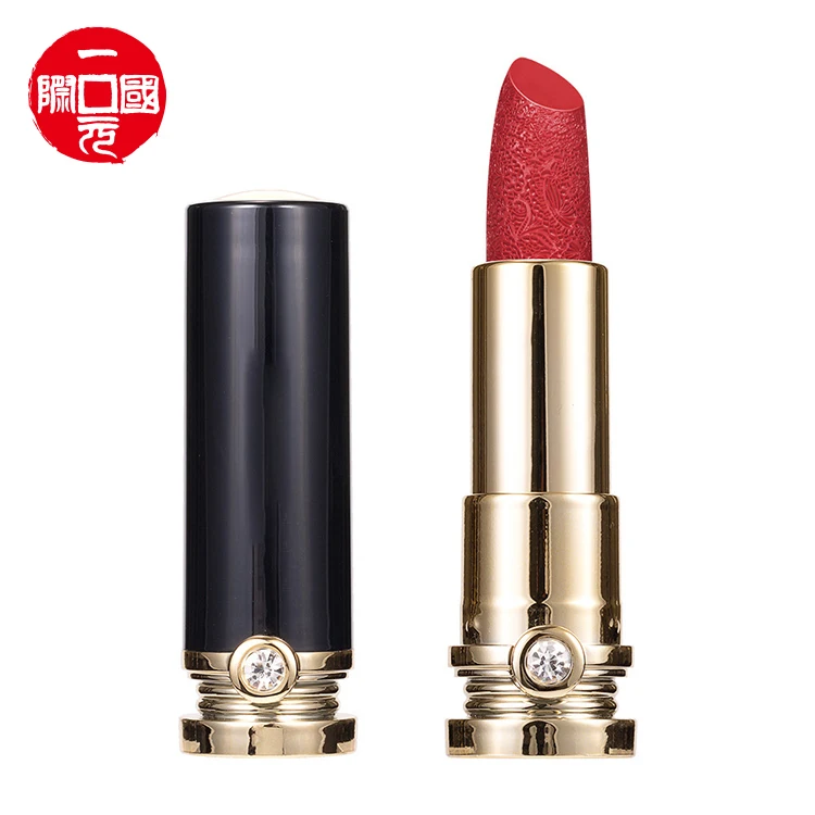 Black diamond carved longlasting women lipstick velvet ruby red lipstick luxury quality pretty lipstick
Black diamond carved longlasting women lipstick velvet ruby red lipstick luxury quality pretty lipstick