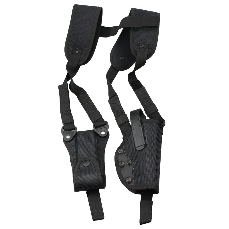 Universal underarm one-shoulder type double-shoulder strap adjustable nylon concealed gun holsters, Black
Universal underarm one-shoulder type double-shoulder strap adjustable nylon concealed gun holsters, Black
