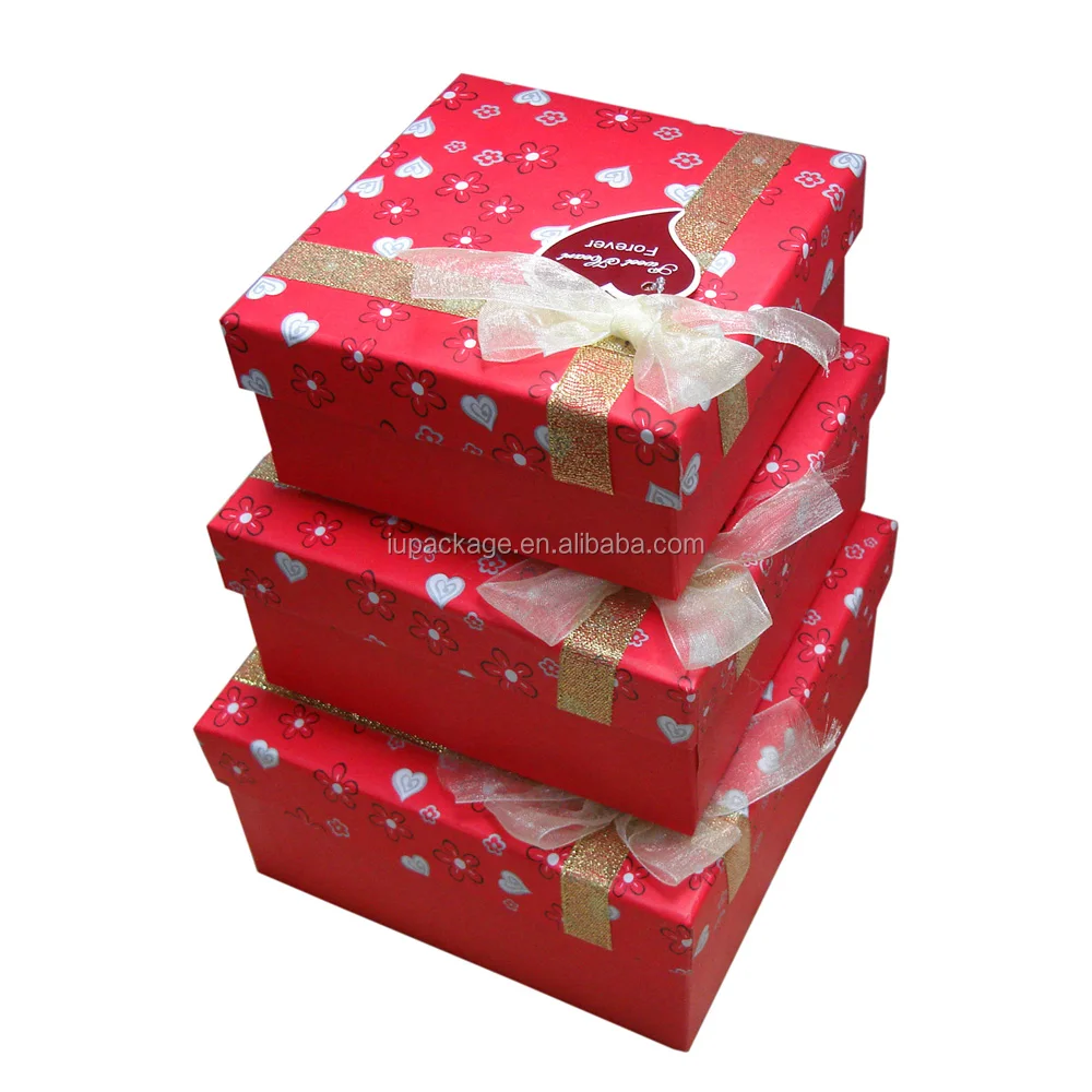 christmas gift box ornaments glitter present boxes wholesale hot