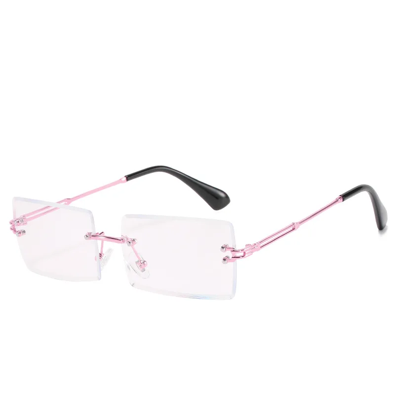 Blue 123 Blue Cut New Fashion Women Fshion Hot sale Metal Sunglasses Style Rimless Square Blue Ray Computer Glass, Customized available
Blue 123 Blue Cut New Fashion Women Fshion Hot sale Metal Sunglasses Style Rimless Square Blue Ray Computer Glass, Customized available