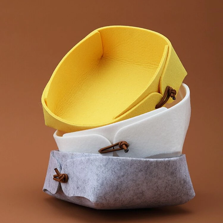 Nordic Felt Storage Basket Case Toy Storage Tray Bathroom Key Jewelry Organizer, White,gray and so on
Nordic Felt Storage Basket Case Toy Storage Tray Bathroom Key Jewelry Organizer, White,gray and so on