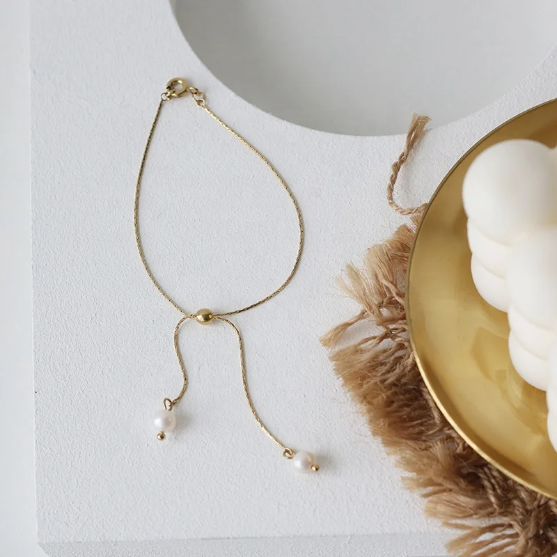 Luxury Stainless Steel Bracelet Gold Plating Accessories Bracelet Pearl Pendant Bracelet, Gold, rose gold, silver
Luxury Stainless Steel Bracelet Gold Plating Accessories Bracelet Pearl Pendant Bracelet, Gold, rose gold, silver