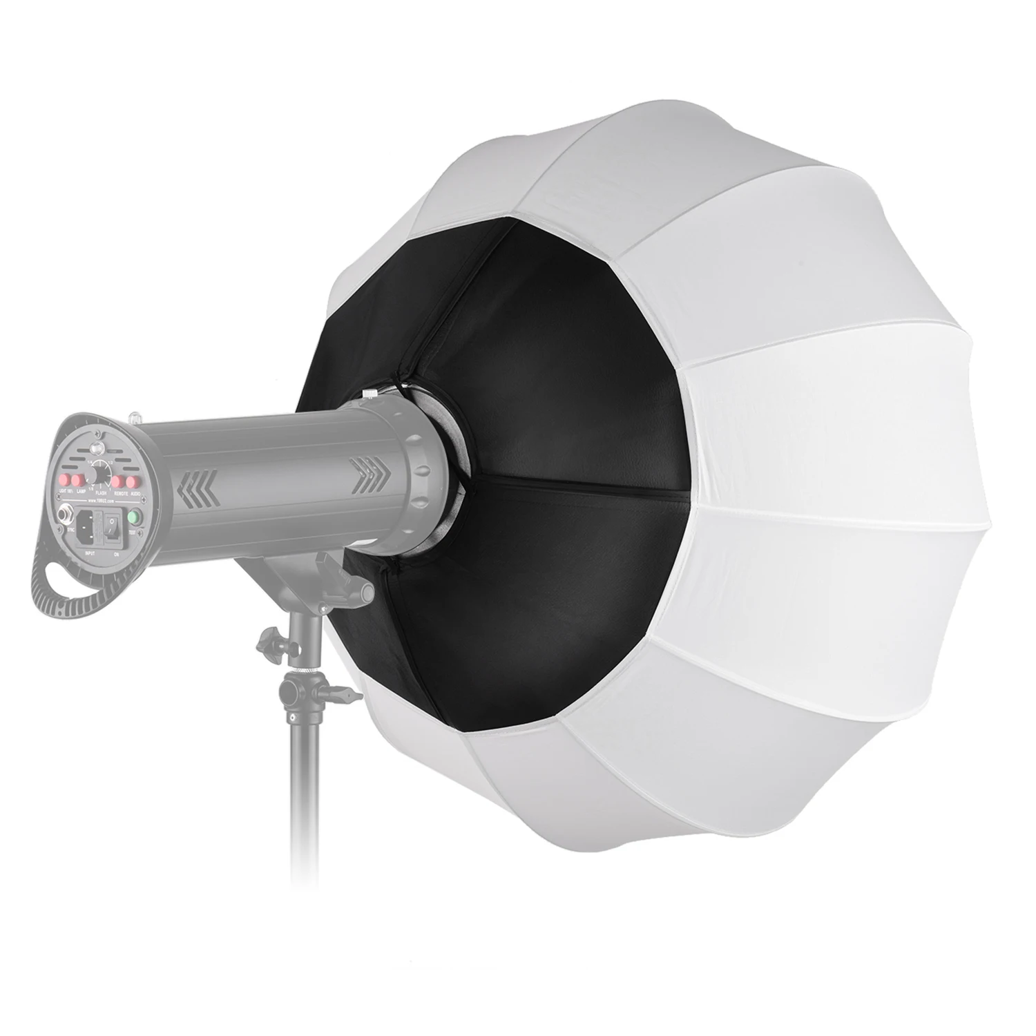 65cm/ 25.6inch Lantern Style Foldable Softbox Lighting Modifiers Round Shape Spherical Soft Box Light Accessories
65cm/ 25.6inch Lantern Style Foldable Softbox Lighting Modifiers Round Shape Spherical Soft Box Light Accessories