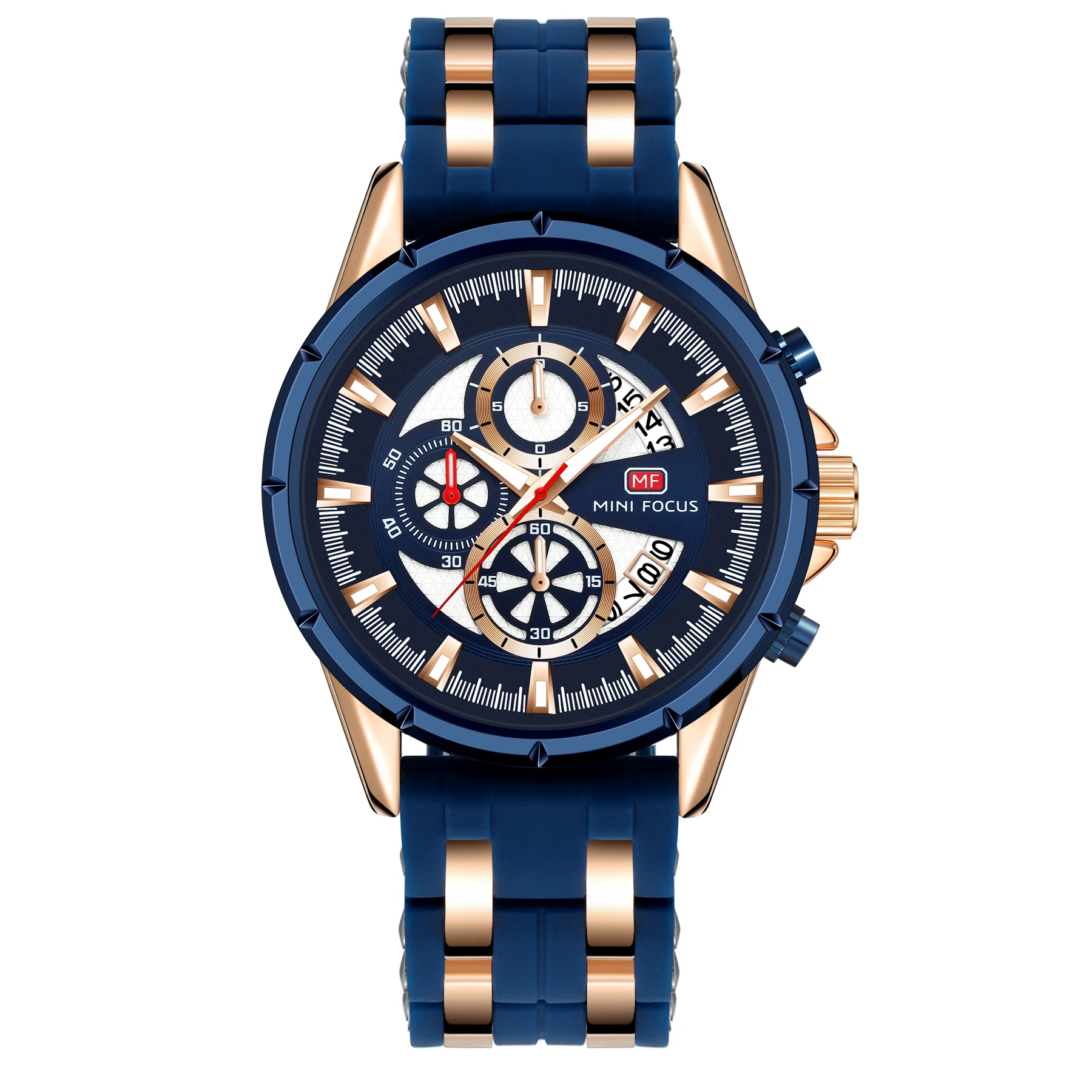 Multi-Functional Sports Male Watch Calendar Noctilucence Waterproof Silicone Watch Strap Watch, 4 colors
Multi-Functional Sports Male Watch Calendar Noctilucence Waterproof Silicone Watch Strap Watch, 4 colors