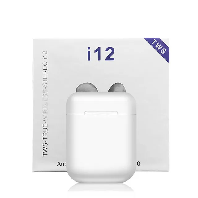 i12 tws 5.0 Wireless Earbuds Good Sound Quality 350mAh Charging Case i12s Sport Earphones vs i7s i9s tws Gift for Christmas - ANKUX.COM