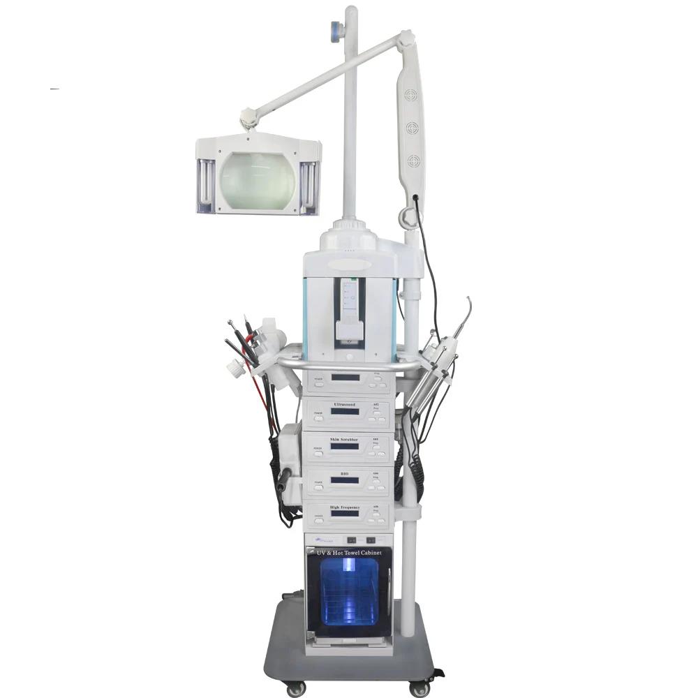 19 In 1 Multifunctional Beauty Equipment Magnifying Lamp Facial Care Skin Scrubber Bio Photon Multi-Functional Beauty Equipment
19 In 1 Multifunctional Beauty Equipment Magnifying Lamp Facial Care Skin Scrubber Bio Photon Multi-Functional Beauty Equipment