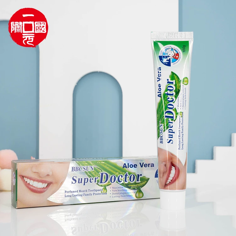 High quality deep cleaning anti-bacterialnatural aloe whitening toothpaste, White foam
High quality deep cleaning anti-bacterialnatural aloe whitening toothpaste, White foam