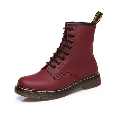 New women's short boots autumn and winter locomotive leather boots flat bottom low heel British boots women's middle tube, Picture shows
New women's short boots autumn and winter locomotive leather boots flat bottom low heel British boots women's middle tube, Picture shows