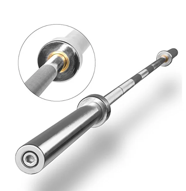 Ready to ship amazon golden supplier fitness equipment weight lifting barbell bar, Silver
Ready to ship amazon golden supplier fitness equipment weight lifting barbell bar, Silver