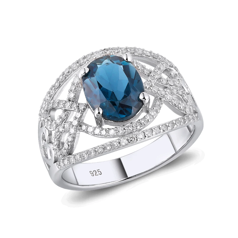 Fashion Custom Luxury Women's Engagement Anniversary Natural Blue Topaz gem 925 Sterling Silver Diamond women rings
Fashion Custom Luxury Women's Engagement Anniversary Natural Blue Topaz gem 925 Sterling Silver Diamond women rings
