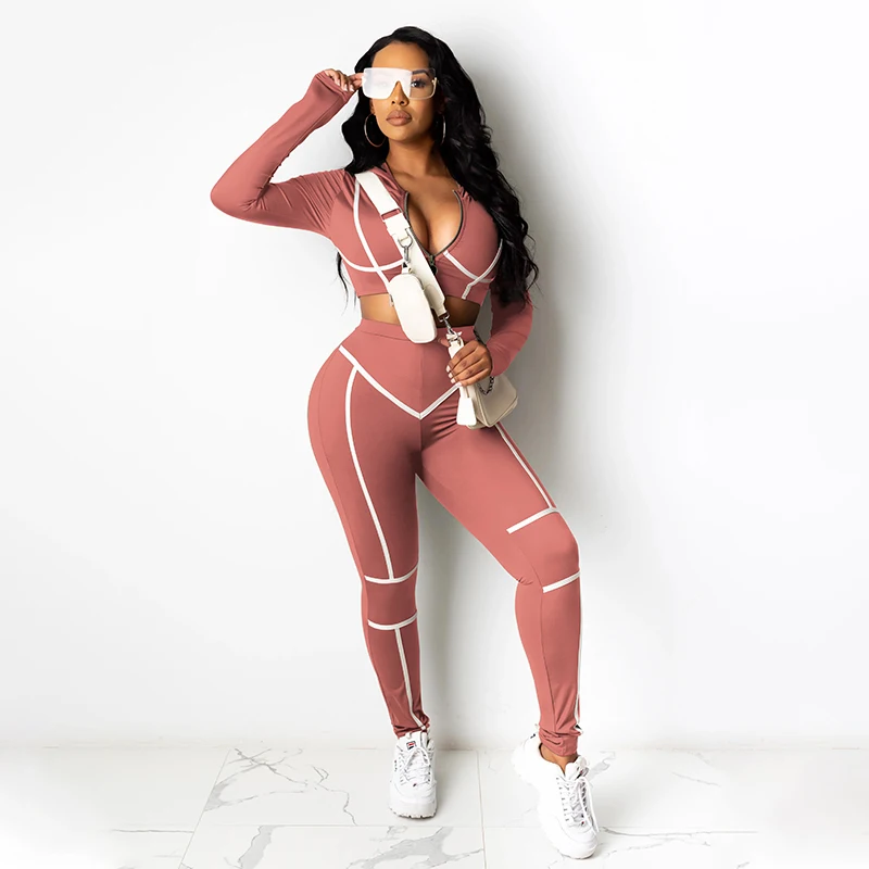 2021 Spring jumpsuits two-piece club wear fashionable sexy tight suit women jumpsuit, 5 colors
2021 Spring jumpsuits two-piece club wear fashionable sexy tight suit women jumpsuit, 5 colors