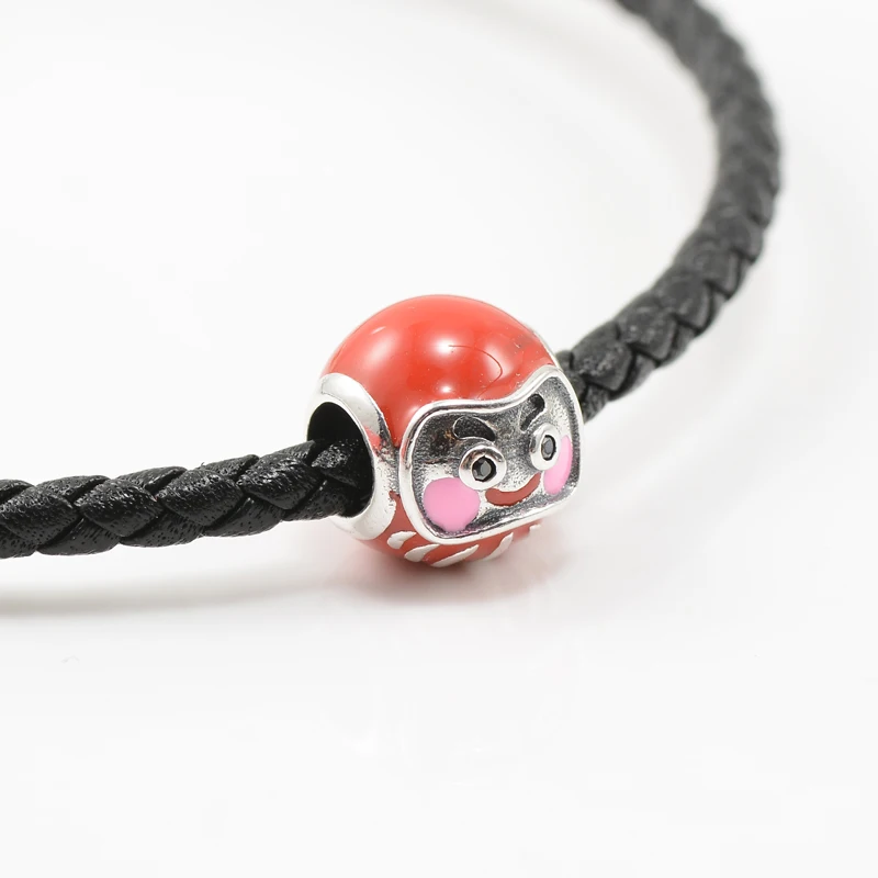 Wholesale 925 Sterling Silver fashion jewelry custom Daruma Charm Bead Fit for Bracelet
Wholesale 925 Sterling Silver fashion jewelry custom Daruma Charm Bead Fit for Bracelet