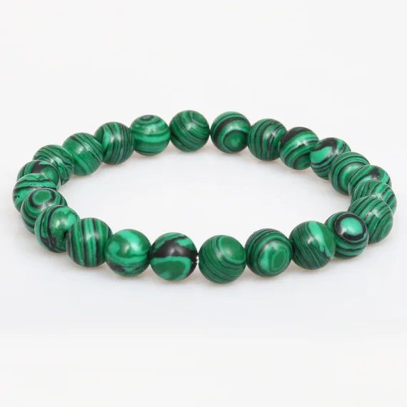 Wish Promotional Green Natural Stone Beads Bracelets Malachite Beaded Bracelet For Men Women
Wish Promotional Green Natural Stone Beads Bracelets Malachite Beaded Bracelet For Men Women