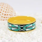 MDYS-002 jiade mingcheng Culture Fashion Custom Design Enamel Jewelry Charm Handmade Bangles Bracelets