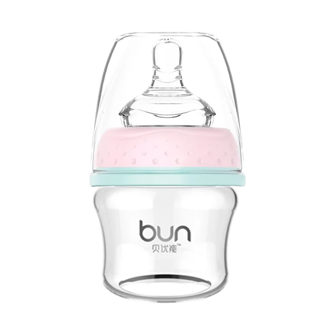 BUN110 60ml New infant borosilicate glass baby juice feeding bottle, Blue, pink, green
BUN110 60ml New infant borosilicate glass baby juice feeding bottle, Blue, pink, green