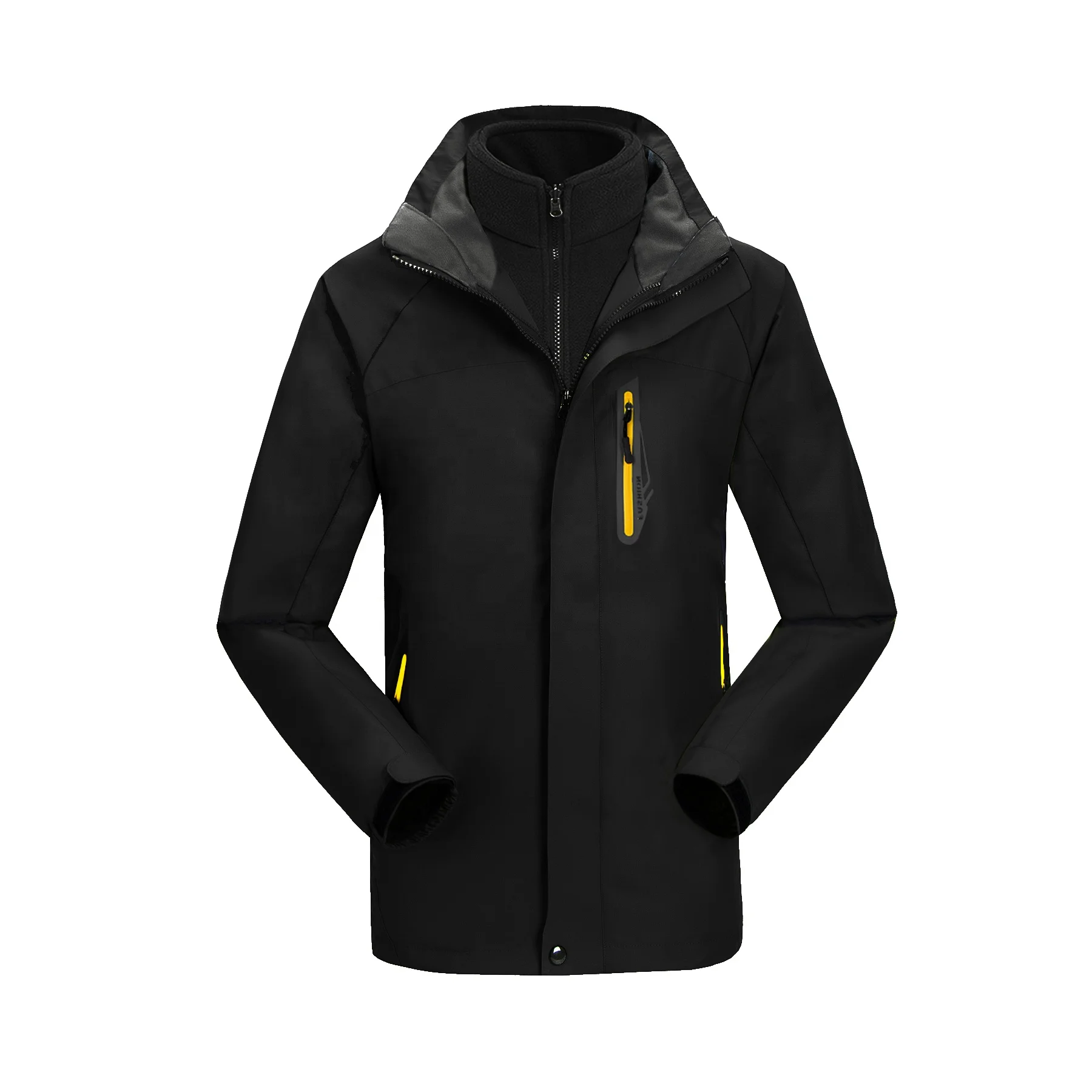 Factory Wholesale Fashion Waterproof Winter Mens 3 in 1 Outdoor Jacket, Orange,light blue, light green,dark green,navy,red, black, white
Factory Wholesale Fashion Waterproof Winter Mens 3 in 1 Outdoor Jacket, Orange,light blue, light green,dark green,navy,red, black, white