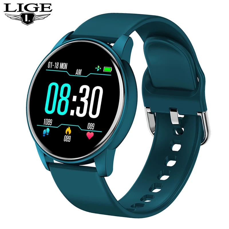 LIGE Women Smart Watch Full touch screen Activity Tracker Heart Rate Monitor Sports Ladies Smart Watch For Android IOS
LIGE Women Smart Watch Full touch screen Activity Tracker Heart Rate Monitor Sports Ladies Smart Watch For Android IOS