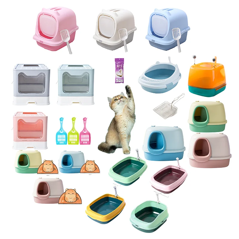2021 New Style Manufacturer Tunnel Design Cat Litter Box Top Selling Large Space Cat Litter Box Toilet
2021 New Style Manufacturer Tunnel Design Cat Litter Box Top Selling Large Space Cat Litter Box Toilet