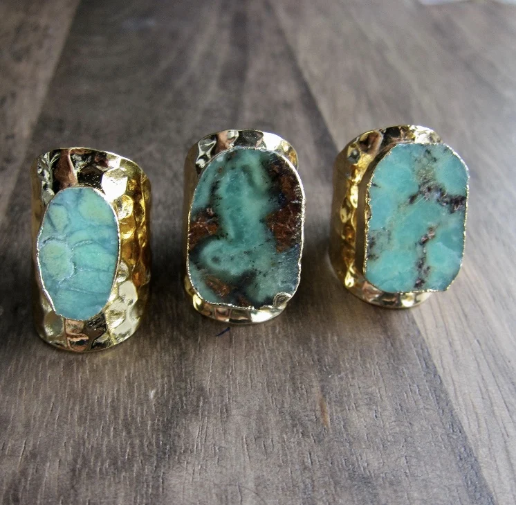 BD-B1123 Large Green Jade Ring Raw Stone Gold Ring Jade Statement Green stone ring wholesale
BD-B1123 Large Green Jade Ring Raw Stone Gold Ring Jade Statement Green stone ring wholesale