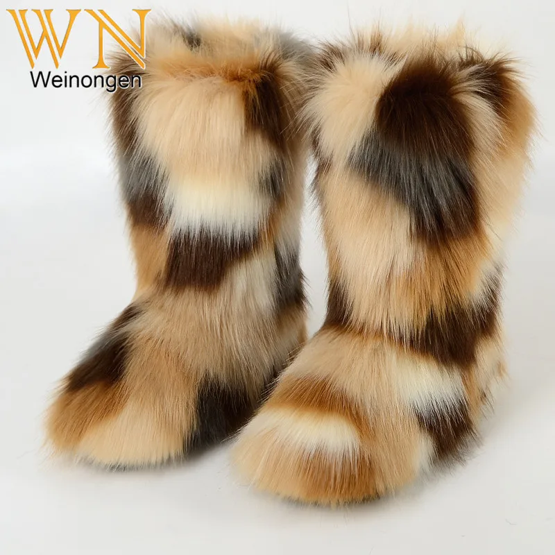 Baby colorful furry faux fur boot thick sole winter kids warm shoes flat plush fur casual shoe Autumn girls furry snow boots, As pictures shown or custom
Baby colorful furry faux fur boot thick sole winter kids warm shoes flat plush fur casual shoe Autumn girls furry snow boots, As pictures shown or custom