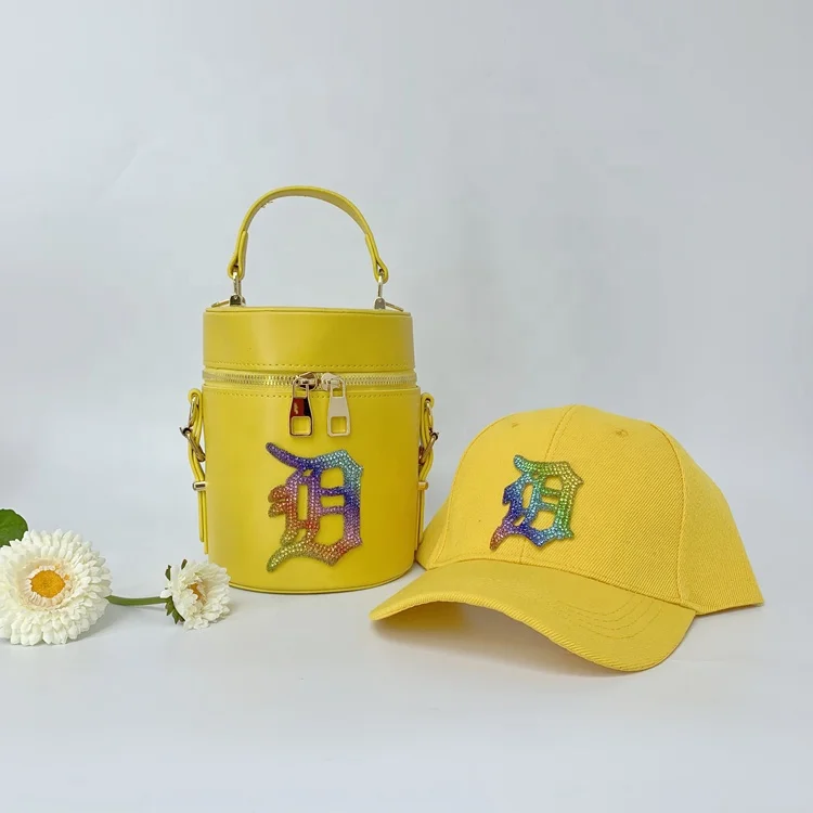 2021 Ins Trendy Ladies Crossbody Bucket Handbags Colorful Diamond Detroit Bucket Purses And Hat Pack Set, As the picture show
2021 Ins Trendy Ladies Crossbody Bucket Handbags Colorful Diamond Detroit Bucket Purses And Hat Pack Set, As the picture show