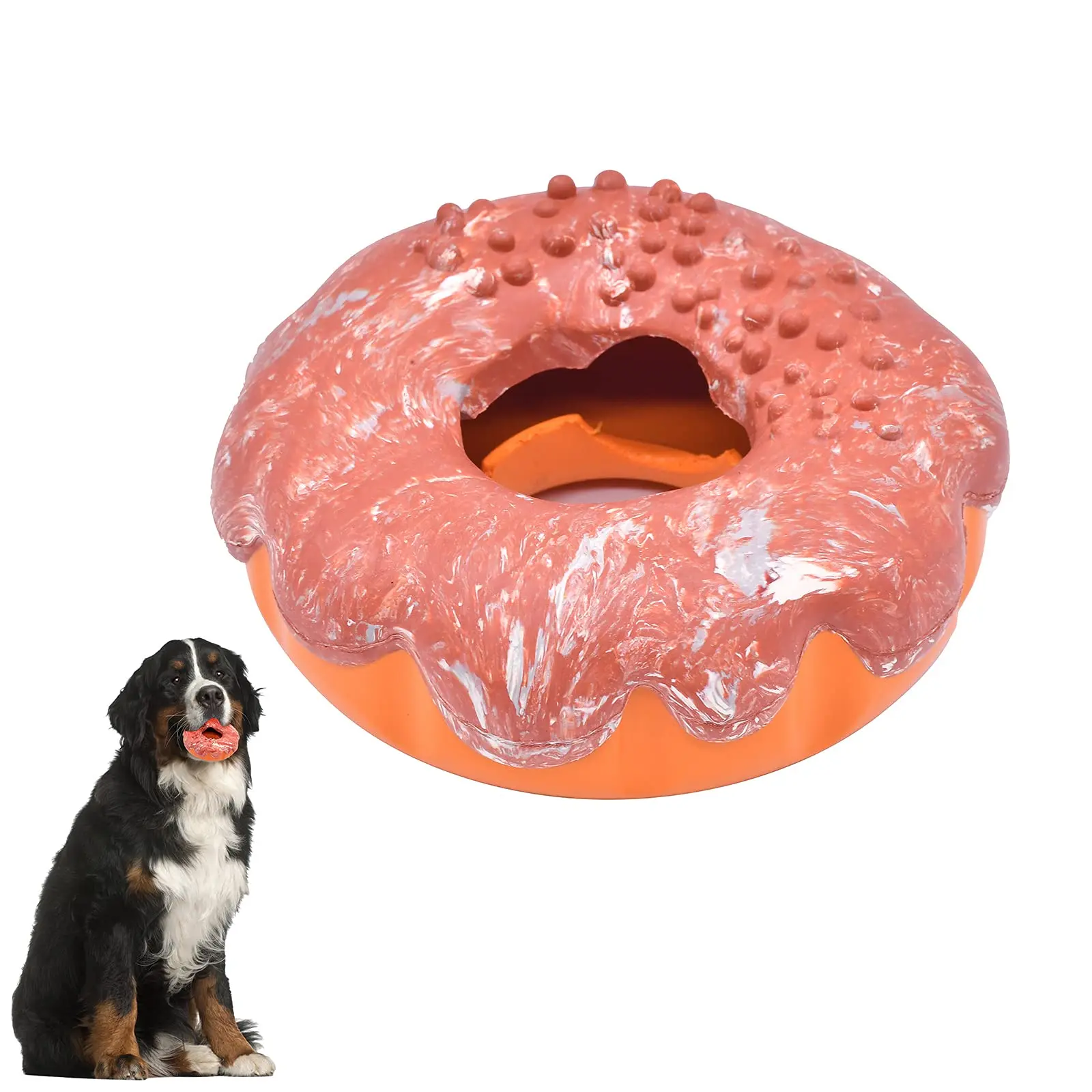 Made In China Quality Decompression Interactive Donut Big Dog Chew Dog Indestructible Toys
Made In China Quality Decompression Interactive Donut Big Dog Chew Dog Indestructible Toys