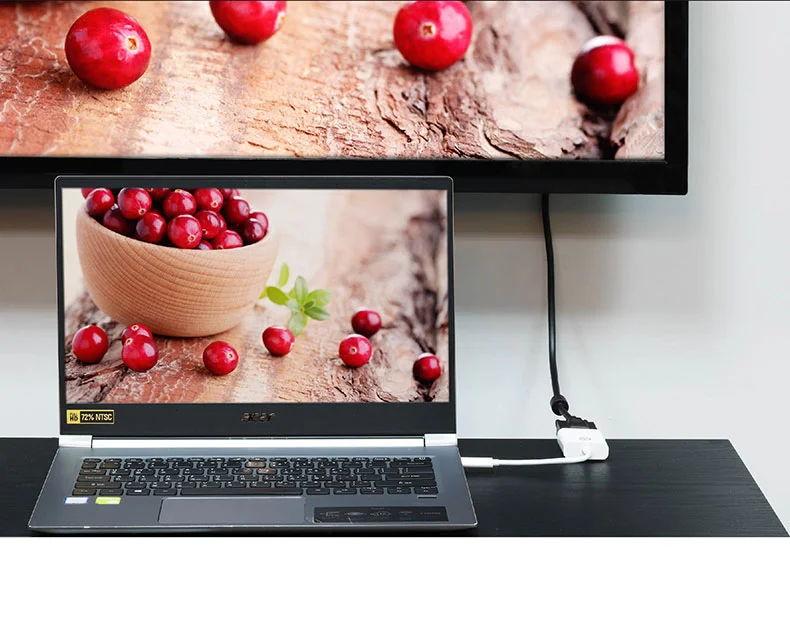 एचपी फ्लैश ड्राइव यूएसबी सी पुरुष से वीजीए महिला एडाप्टर लाइटवेट डिज़ाइन 3