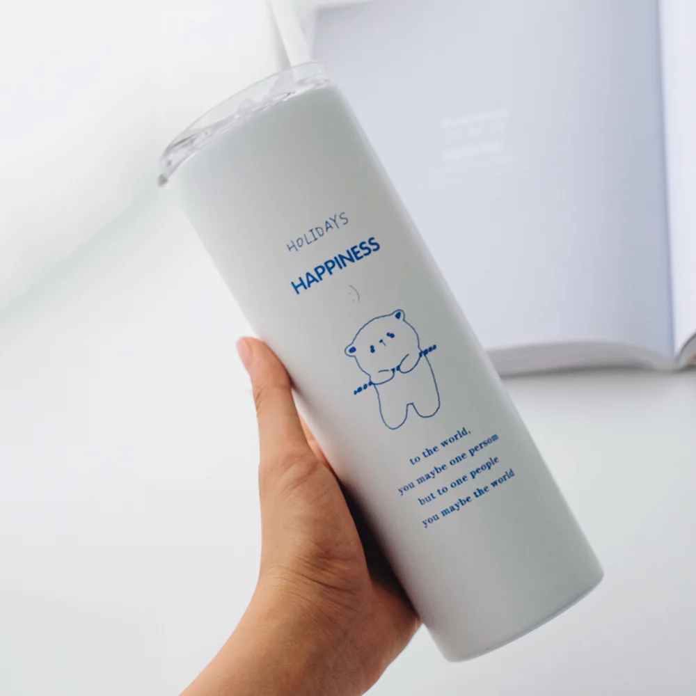 Popular Sublimation Mug Double Wall Stainless Steel Coffee Mug Slim Vacuum Straight Tumbler Coffee Cup With Straw
Popular Sublimation Mug Double Wall Stainless Steel Coffee Mug Slim Vacuum Straight Tumbler Coffee Cup With Straw