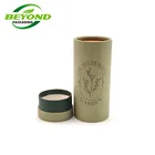 Container Oil Recycled Custom Printed Logo Cardboard Container Paper Tube For Essential Oil Bottle Packaging