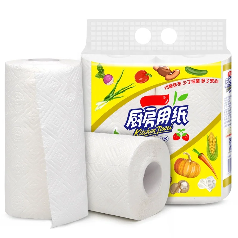 Wholesale Bamboo Pulp Fragrance Free 1 Ply Strong Toughness Kitchen Roll Paper Towels, White
Wholesale Bamboo Pulp Fragrance Free 1 Ply Strong Toughness Kitchen Roll Paper Towels, White