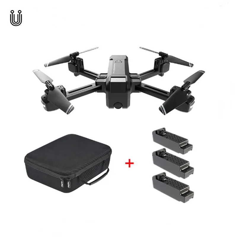 XUEREN HS107 Drone 4K Foldable Optical Flow dual camera with carry case+3pcs battery (2pcs extra) kits For Boys and Girls, Black
XUEREN HS107 Drone 4K Foldable Optical Flow dual camera with carry case+3pcs battery (2pcs extra) kits For Boys and Girls, Black