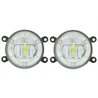 Ailead Universal Car LED DRL+FOG Light Daytime Running Lights